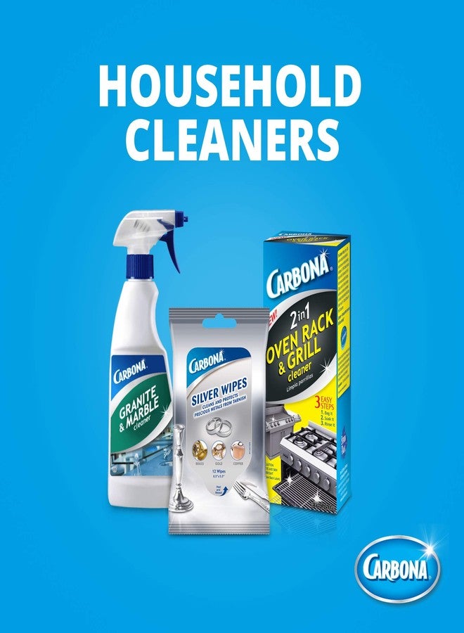 كاربونا منظف كاربونا للجرانيت والرخام | تركيبة غير كاشطة | آمن على الحجر الجيري والكوريان | 16.8 أونصة سائلة، عبوة واحدة - Image 2